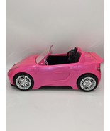 2016 Mattel Barbie Glam Pink Glitter Convertible Car with Seat Belts - $19.56