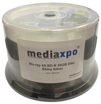 Grade A Blu-ray 4X BD-R 25GB Disc Shiny Silver - $485.51 MXN+
