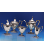 Etruscan by Gorham Sterling Silver Tea Set 5pc (#8493) Wonderful! - $89,978.32 MXN