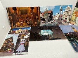 Lot of vintage Disney MGM Epcot postcards not used - $11.75