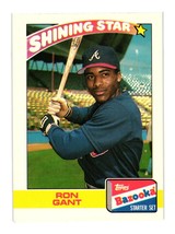 1989 Topps Bazooka #9 Ron Gant Atlanta Braves - £1.57 GBP