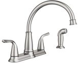 Moen 87102SRS Brecklyn 2-Handle Standard Kitchen Faucet - Spot Resist St... - $84.90