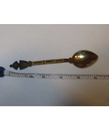 Toledo spoon gold collectible crest shield travel RARE vintage antique 5... - £24.29 GBP