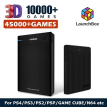 Launchbox External Game Hard Drive Disk 45000+Games PS4/PS3/PS2/Wii/Wiiu/SS/PSP - £164.46 GBP+