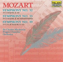 Mozart: Symphonies No.32/35/39 [Audio CD] Wolfgang Amadeus Mozart; Charles Macke - $6.34