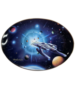 Star Trek Plate Searching The Galaxy-Space Final Frontier Hamilton Colle... - £23.62 GBP