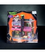 Lemax Spooky Town Skull and Rose Tattoo Studio - NEW IN BOX - Halloween ... - £70.03 GBP