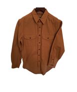 Outdoor Life Men Clothing small casual gold color long sleeve button up shirt - $45.00