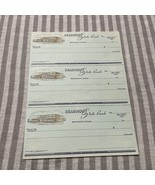 Vintage Blank Checks Beaumont State Bank Texas 1950s Banking Ephemera - $15.88