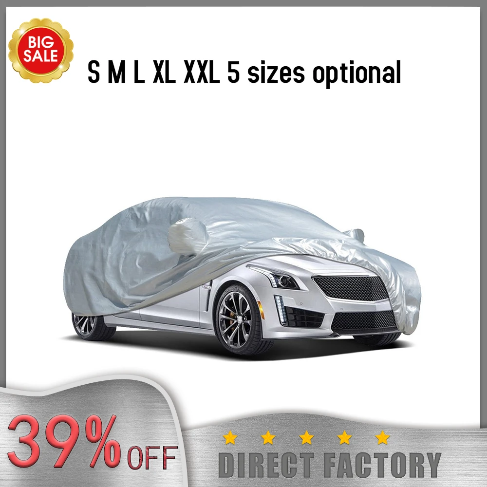 Universal Car Covers Sun Dust UV Protection Outdoor Auto Full covers Umbrella - £30.15 GBP+