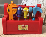(D)Fisher Price Handy Manny&#39;s TALKIN&#39; TOOL BOX -M1120, Complete Set, WOR... - £67.28 GBP