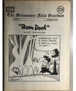 MENOMONEE FALLS GUARDIAN #112 August 1975 vintage tabloid comic strips f... - $365.81 MXN