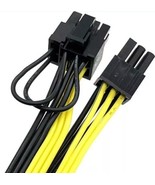 6 Pin PCI-E to 8 Pin(6+2) PCI-E (Male to Male) GPU Power Cable  - £8.69 GBP