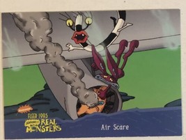 Aaahh Real Monsters Trading Card 1995  #16 Air Scare - £1.54 GBP