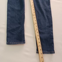 Levi's 711 Women's Blue Cotton Blend Denim Stretch Skinny Jeans Size 29 (29×29) image 6