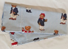 NEW Ralph Lauren POLO TEDDY BEAR Blue Striped STANDARD Pillowcase (1) - $68.00
