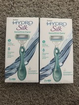 2 Schick Hydro Silk Sensitive Women&#39;s Razor Kits. - $11.21