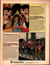 1974 Eastern Airlines: Disney World San Juan Vintage Print Ad mickey mouse e1 - £19.21 GBP