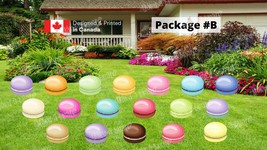 Macaroons Package – Macaroons 16&quot; Tall (Total 9pcs or 18pcs) | Yard Sign... - £51.13 GBP