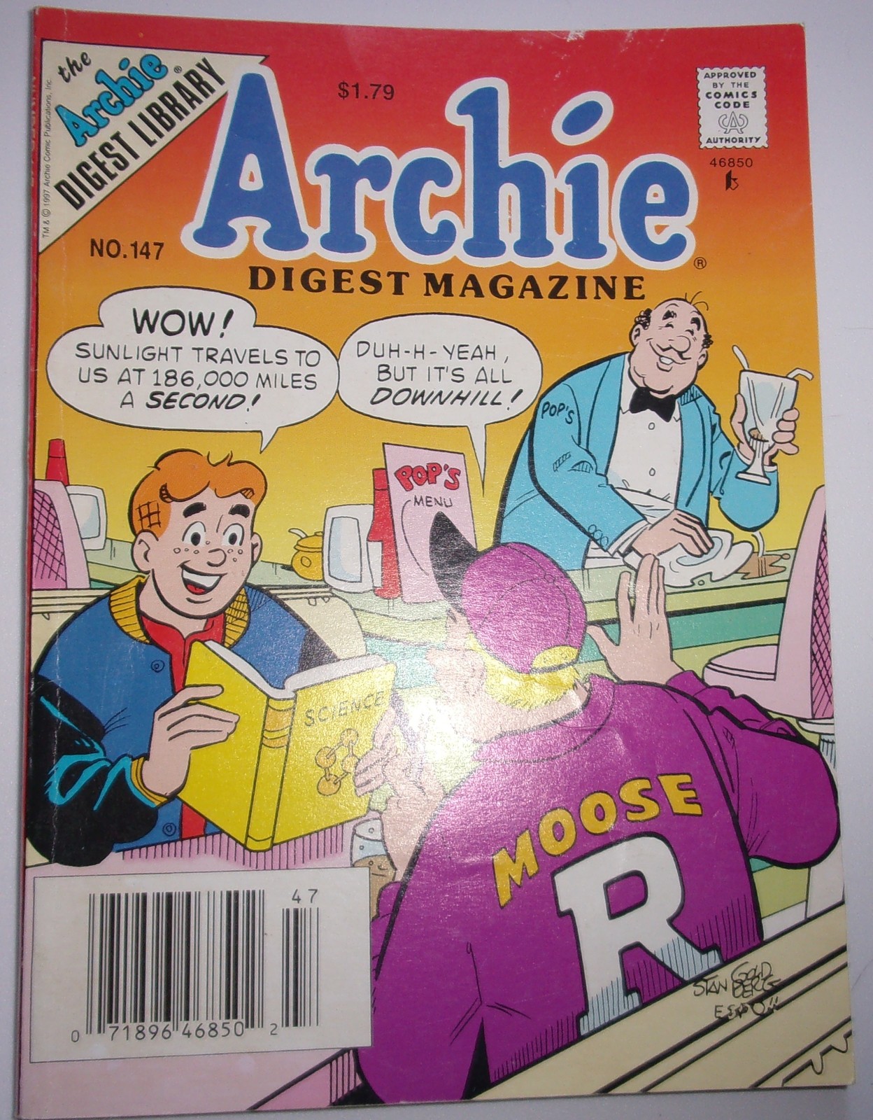 Archie Digest Library Archie Digest Magazine No 147 April 1997 - $3.99