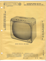 1958 SILVERTONE 9118 9119 Tv TELEVISION SERVICE MANUAL Photofact 528.512... - $12.86