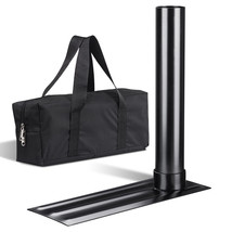 Tire Mount Flagpole Base Flag Pole Holder Stand Portable Bag Outdoor Tru... - £51.51 GBP