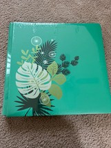 Creative Memories True 12x12 Boho Escape Jade green Album Tropical Summe... - $33.30