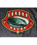 Vintage Corona Extra Men&#39;s L T-shirt Crown Logo Bottle Wave 2001 (Shelf ... - £7.46 GBP
