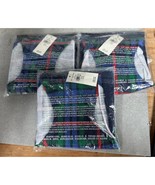 4x Aerie Superchill Cotton Eyelash Lace Boybrief Underwear Plaid Size Me... - $19.80