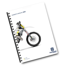 HUSQVARNA 2022 - TE 150i - OWNERS MANUAL - REPRINTED COMB BOUND - €42,79 EUR