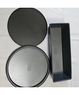 Kaiser German Nonstick Bread Loaf Pan 12” 2 Round Bake Pans 8.25&quot; &amp; 9&quot; L... - $26.50