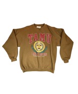Vintage Galt Sand Texas A&amp;M Sweatshirt Mens Medium Brown TAMU Aggies Col... - $643.91 MXN