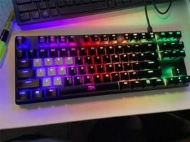 HyperX Alloy Origins Core Tenkeyless Mechanical Gaming Keyboard RGB Works Great - £59.42 GBP