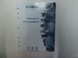 Yamaha Garantie Et Y. E.S.Manuel LIT-11760-00-04 Usine OEM - $14.75