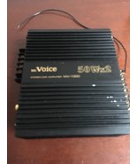 Mcvoice MV-1000 100 Watt Vintage / Rare Car Amplifier Display Board Unit... - $3,187.46 MXN
