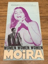 Women Women Women Moira Press Kit Movie Poster Original Rare CV JD - $54.45