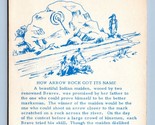 Arrow Rock Missouri Souvenir Informational History Card  Blank Back Post... - $6.20