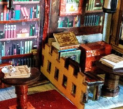 Dolls house DIY  1920s Detective Library.  Antique project. - $563.13 MXN