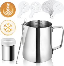 20Oz/600Ml Stainless Steel Milk Frothing Pitcher with Measurement inside... - £19.14 GBP