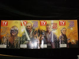 TV Guide Magazine Phantom Menace Set May 15-21, 1999 Star Wars 4 Issues - £11.78 GBP