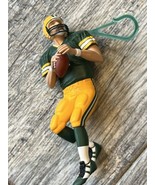 Brett Favre Green Bay Packers Ornament Football NFL Dill Rhodus Hallmark... - €18,34 EUR