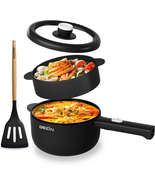 Electric Cooker, 2L Non-Stick Sauté Pan, Rapid Noodles Cooker, Mini Pot ... - $974.49 MXN