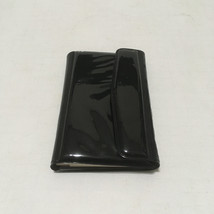 Vintage black vinyl planner telephone address weekly record and memo pad  - $19.75
