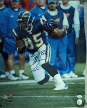 Signed by  ANTONIO GATES  Chargers  NFL 16x 20 Poster w/COA  JSA - $29.65
