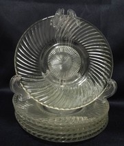 Bread &amp; Butter Plate Diana Clear by Federal Glass   - £24.12 GBP