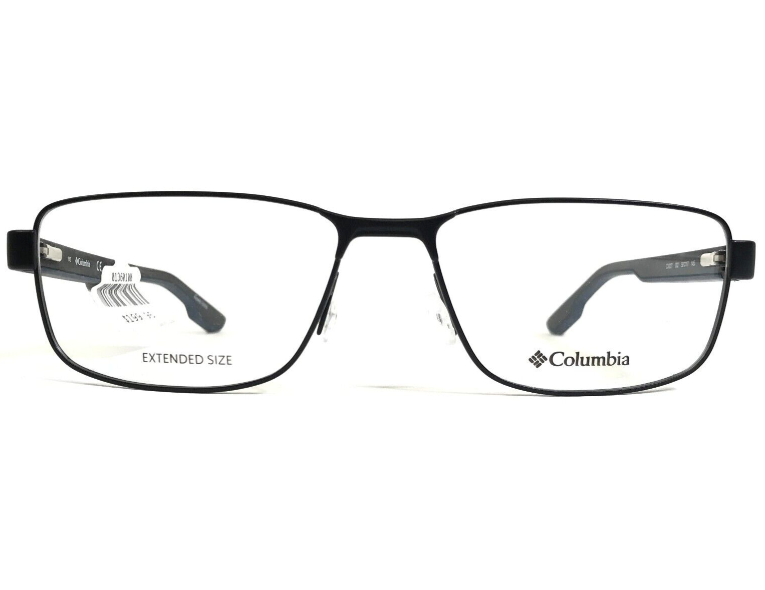 Primary image for Columbia Eyeglasses Frames C3027 002 Black Rectangular Full Wire Rim 58-17-145