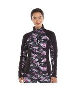 Fila Sport Athletic Shirt Pullover Quarter Zip Black Heather Women&#39;s Siz... - $10.88