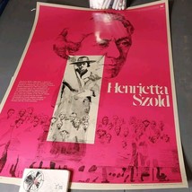 Rare 1974 American Jewish Archives Henrietta Szold Poster 18x24 - £33.03 GBP