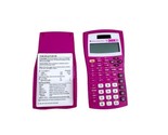 Texas Instruments TI-30XIS Pink Calculator Cover Instruction Insert Working - $12.86