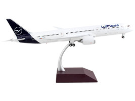 Boeing 787-9 Commercial Aircraft &quot;Lufthansa&quot; White with Blue Tail &quot;Gemini 200... - £128.42 GBP